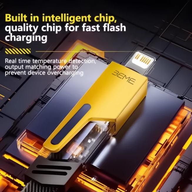 Orignal Transformer 65W Fast Charging Cable 5 in 1